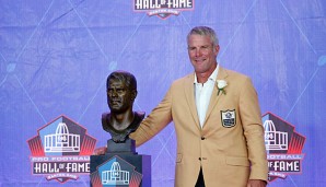 Brett Favre ist das 298. Mitglied der Hall of Fame