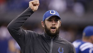 Andrew Luck darf sich über ein neues Flip-Phone freuen