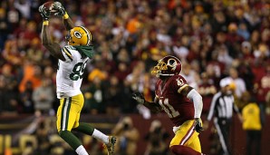 James Jones gelangen in der Vorsaison 890 Yards bei acht Touchdowns