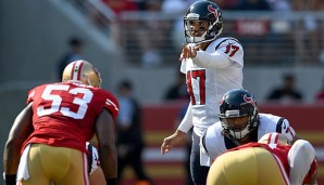 Brock Osweiler gab sein Debüt für die Houston Texans gegen die San Francisco 49ers