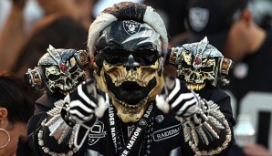 Die Fans der Oakland Raiders durften in Week 1 feiern