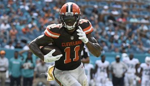 Terrelle Pryor fungierte gegen Miami als Receiver, Running Back und Quarterback für Cleveland