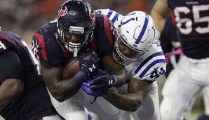 Lamar Miller überragte mit 178 Yards und zwei Touchdowns für die Houston Texans