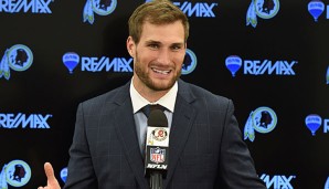 Kirk Cousins trifft mit den Washington Redskins am Sonntag in London auf Cincinnati