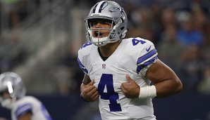 Dak Prescott hat die Saison mit sieben Touchdowns bei nur einer Interception begonnen