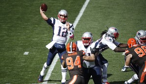 Tom Brady leistete sich in Cleveland keinen Turnover