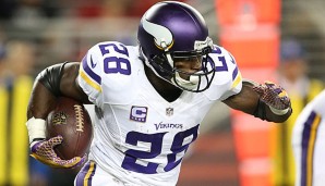 Adrian Peterson absolvierte in der laufenden Saison lediglich zwei Spiele