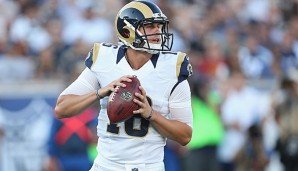 Jared Goff wird gegen die Miami Dolphins sein Startdebüt geben