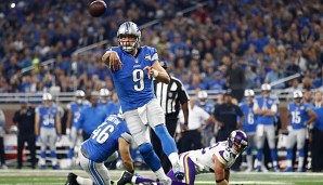 Matthew Stafford war einmal mehr ein entscheidender Faktor bei einem späten Lions-Sieg