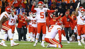 Cairo Santos' dramatisches Field Goal sicherte Kansas City im Hinspiel den Sieg über Denver