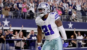 Ezekiel Elliott bräuchte noch 178 Yards für den Rookie-Rushing-Rekord