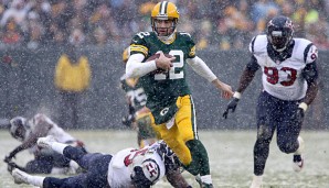 Aaron Rodgers und die Green Bay Packers sind seit einigen Wochen in bestechender Form