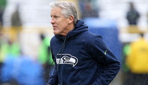 Pete Carroll steht in Seattle noch bis einschließlich 2019 unter Vertrag