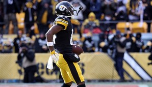 Antonio Brown verzeichnete in der Regular Season 1.284 Yards und zwölf Receiving-Touchdowns