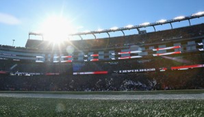 Im Stadion von Foxboro findet am Sonntagabend das AFC Championship Game statt