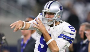 Tony Romo spielt seit 2003 für die Dallas Cowboys, und legte 34.183 Yards und 248 Touchdowns auf