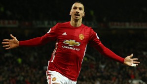 Zlatan Ibrahimovic wechselte 2016 von PSG zu United