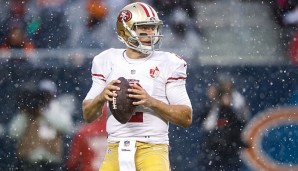 Gabbert absolvierte in der Vorsaison sechs Spiele für die 49ers (91/160, 925 YDS, 5 TD, 6 INT)