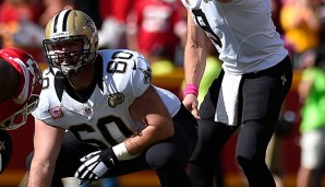 Max Unger kam 2015 aus Seattle zu den New Orleans Saints