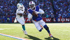 Bills-Quarterback Tyrod Taylor wird über den Sommer wohl um seinen Stammplatz kämpfen müssen