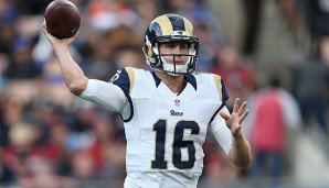 Jared Goff geht 2017 in seine zweite NFL-Saison - die erste verlief mehr als holprig