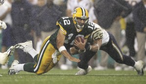 AARON RODGERS (24. Pick/Backup) - Die drei Jahre hinter Brett Favre fühlten sich ewig an, aber Rodgers lernte von einem Hall of Famer. Er ist die QB-Luxusedition, kann einfach alles. ERFOLG