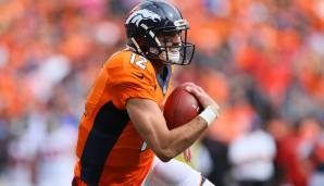 PAXTON LYNCH (26. Pick/Backup) - Nur zwei Starts in seiner Rookie-Saison, wo er zeigte, dass er noch nicht so weit war. Dieses Bild zeichnete sich dann in der vergangenen Saison fort - jetzt ist Case Keenum in Denver.