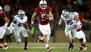 Christian McCaffrey war ein Star im College - und Carolinas Erstrunden-Draft-Pick im April