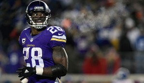 Auch Adrian Peterson steht ein wegweisendes Training Camp bevor