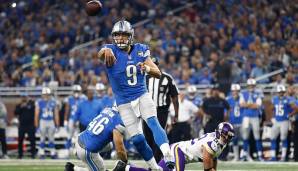 7. Matt Stafford, Detroit Lions (seit 2021: Los Angeles Rams). 5 Jahre (Vertrag bis 2023), Gesamtgehalt: 135 Millionen Dollar (27 Mio. durchschnittliches Jahresgehalt). Garantien: 92 Millionen Dollar.