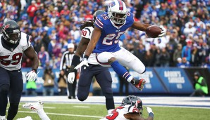 3. LeSean McCoy, Buffalo Bills: Overall Rating: 92 - Speed: 90 - Beschleunigung: 92 - Beweglichkeit: 98 - Stärke: 66