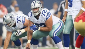 OFFENSIVE LINE: 5. Travis Frederick, C, Dallas Cowboys: Overall Rating: 93 - Awareness: 95 - Beschleunigung: 80 - Beweglichkeit: 69 - Stärke: 92