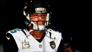 Die Zeit von Blake Bortles bei den Jacksonville Jaguars geht ihrem Ende entgegen