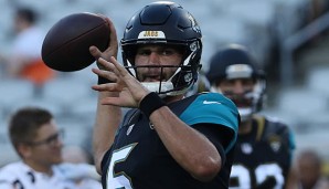 In Jacksonville ist der Hammer (beinahe) gefallen: Blake Bortles steht nach einem weiteren schlimmen Preseason-Auftritt vor dem Aus, Head Coach Doug Marrone eröffnete offiziell die Quarterback-Diskussion. Doch welche Alternativen gibt es?