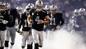 Mit einem wieder genesenen Derek Carr wollen die Raiders einen längeren Playoff-Run hinlegen