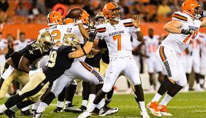 DeShone Kizer und der Pass Rush der New Orleans Saints haben die Preseason sehr gut genutzt