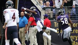 Bobby Rainey gelingt gegen die Bears ein kurioser Touchdown