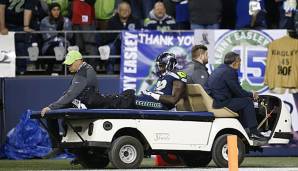 Die Seattle Seahawks müssen für mehrere Wochen auf Chris Carson verzichten