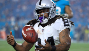 Marshawn Lynch erzielte zum ersten Mal seit 2014 mehr als einen Touchdown in einem Spiel