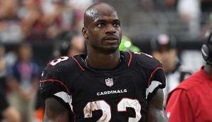 Adrian Peterson wurde erst im Laufe der Saison von den New Orleans Saints zu den Arizona Cardinals getradet