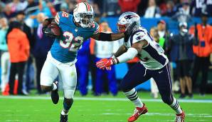 Kenyan Drake war von den Patriots-Defensive-Backs nicht zu stoppen