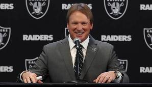 Jon Gruden kehrt zu den Oakland Raiders zurück und wurde bereits vorgestellt