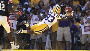 Russell Gage, WR, LSU. Speedster mit hohem Wert im Special Team, auch auf dem nächsten Level. Könnte in einer Offense zudem als Wide Receiver 4 und Field-Stretcher zum Einsatz kommen.