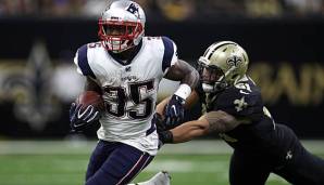 Mike Gillislee könnte in New England vor dem Aus stehen - und möglicherweise noch weitere Running Backs ebenfalls.