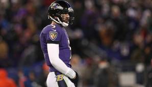 30. Joe Flacco, Baltimore Ravens. Steigerte sich im Laufe der Saison, die Frage ist: Wie hoch kommt Flacco noch? Auch das Downfield-Game - einst seine Spezialität - klappt nicht mehr, Pressure bereitet Flacco große Schwierigkeiten.