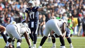 8. Philip Rivers, Los Angeles Chargers. Nimmt man die vergangene Saison als Maßstab, dann sind die Chargers mit Rivers auch 2018 in den Contender-Kreis zu zählen. Sehr gut im Deep Passing Game, exzellent kurz und bei Crossern sowie gegen Pressure.