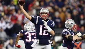 1. Tom Brady, New England Patriots. Der amtierende MVP wird auch im Alter von 41 als bester Quarterback der Liga in die Saison gehen. Big Plays und Pocket-Verhalten waren 2017 nochmals besser, kaum Turnover, extrem akkurat, spektakulär gegen Pressure.