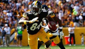 Antonio Brown und die Pittsburgh Steelers gehen erneut als Division-Favorit in die kommende Saison.