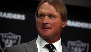 Jon Gruden coachte die Oakland Raiders von 1998 bis 2001.