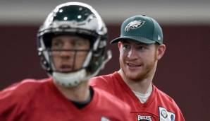 Die Philadelphia Eagles warten sehnsüchtig auf Carson Wentz.